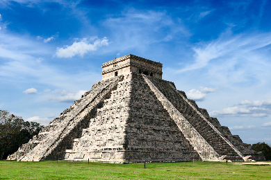 【日本語ガイド同行】＜最短快適＞チチェンイツァ遺跡+セノーテイキル 