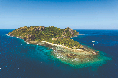 ベアフットクアタアイランド（ヤサワ諸島）１日クルーズ　　　【シャークシュノーケリング付き】※デラナウ・ナンディ地区のみ